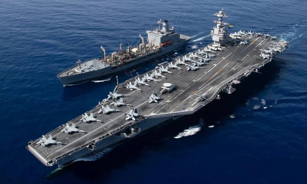 Οι ΗΠΑ θα αποσύρουν το αεροπλανοφόρο USS Gerald R. Ford από την Μεσόγειο